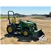 Image 2 : 2000 JOHN DEERE 4100 MFD UTILITY TRACTOR