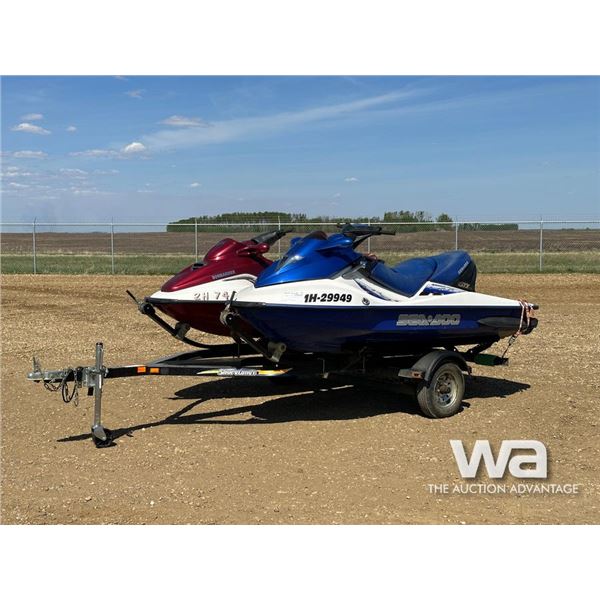 1999 SEADOO 951CC GTX, 2002 SEADOO 1492CC GTX