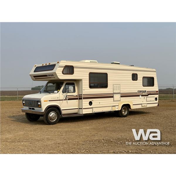 1986 FORD CORSAIR SUPREME 26 FT. CUTAWAY MOTORHOME