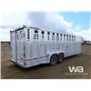 Image 3 : 2006 WILSON ROPER T/A ALUMINUM STOCK TRAILER