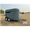 Image 2 : SINGLE HORSE T/A LIVESTOCK TRAILER
