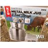 Image 1 : METAL MILK JUG