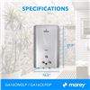 Image 7 : MAREY GA16LPDP PROPANE TANKLESS WATER HEATER