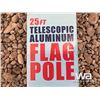 Image 2 : 25 FT. TELESCOPIC ALUMINUM FLAG POLE