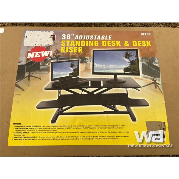 36 IN. STANDING DESK & DESK RISER