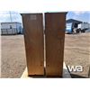Image 3 : OAK CURIO CABINETS 2 PCS