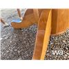 Image 8 : WOOD TABLE & 6 CHAIRS