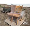 Image 1 : (6) WOODEN KITCHEN CHAIRS