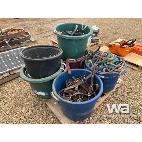 HORSE BRIDLES & LEAD ROPES