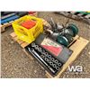 Image 1 : HOUSE OF TOOLS BENCH GRINDER, QTY OF TOOLS