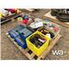 Image 1 : PARTS BINS, QTY OF SCREWS, FUNNELS, WIRE