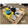 Image 2 : PALLET OF NAILS, SCREWS, ASSORTED TOOLS