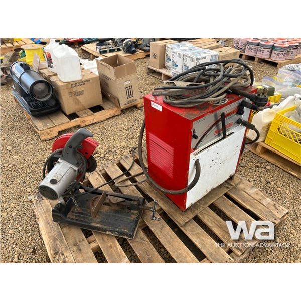 JEPSON CHOP SAW, 295 AMP WELDER
