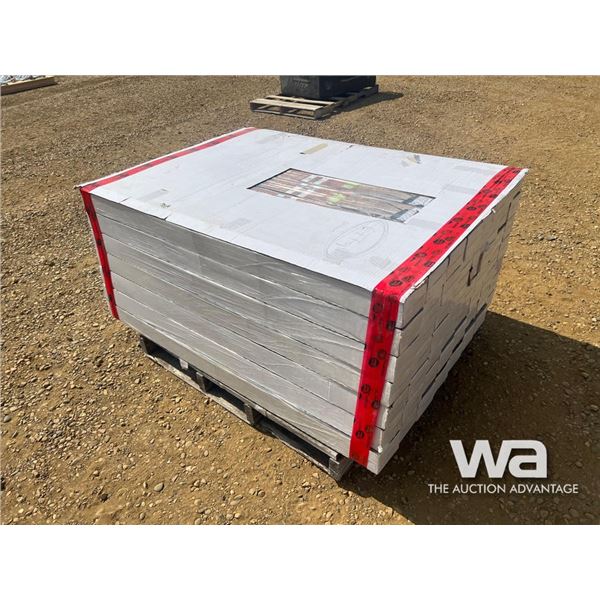(56) BOXES OF BROWN LAMINATE FLOORING
