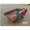 Image 4 : 48 IN. CLEAN OUT BUCKET FOR EXCAVATOR
