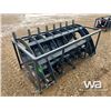 Image 2 : TMG 72 IN. SKID STEER ROOT RAKE GRAPPLE ATTACHMENT
