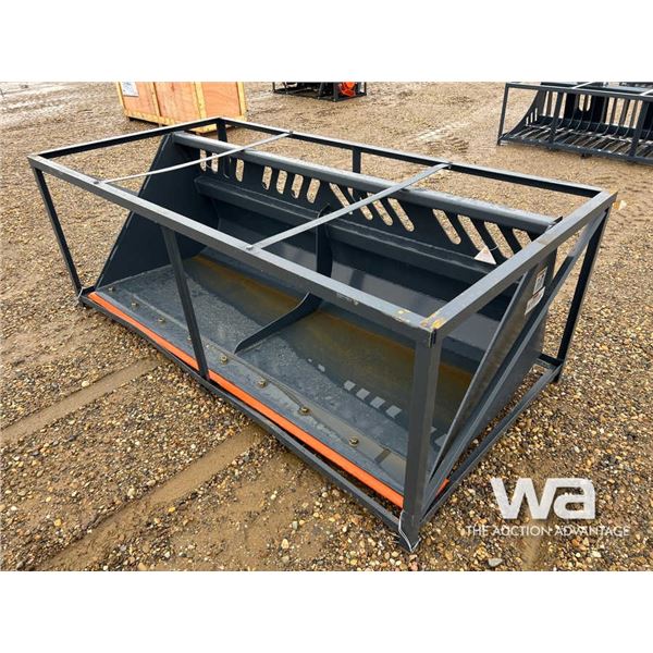 TMG 84 IN. SKID STEER SNOW/MULCH BUCKET