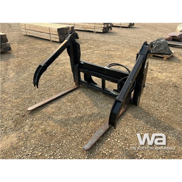 SKID STEER 60 IN. GRAPPLE PALLET FORKS