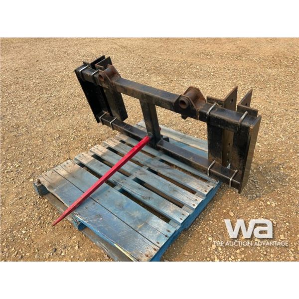 TRACTOR FEL BALE SPEAR