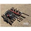 Image 1 : WHEATHEART HYD. FEL HOLE AUGER & 3 BITS