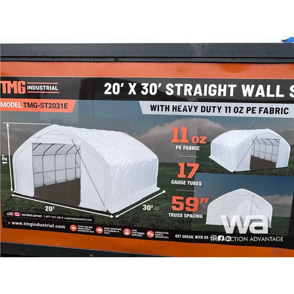 TMG 20 X 30 FT. STRAIGHT WALL PEAK CEILING STORAGE