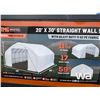 Image 1 : TMG 20 X 30 FT. STRAIGHT WALL PEAK CEILING STORAGE