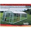 Image 1 : TMG 8 X 20 FT. TWIN WALL ALUMINUM FRAME GREENHOUSE