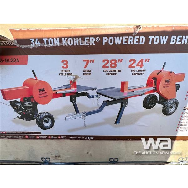 TMG 34 TON ATV/UTV TOW-BEHIND LOG SPLITTER