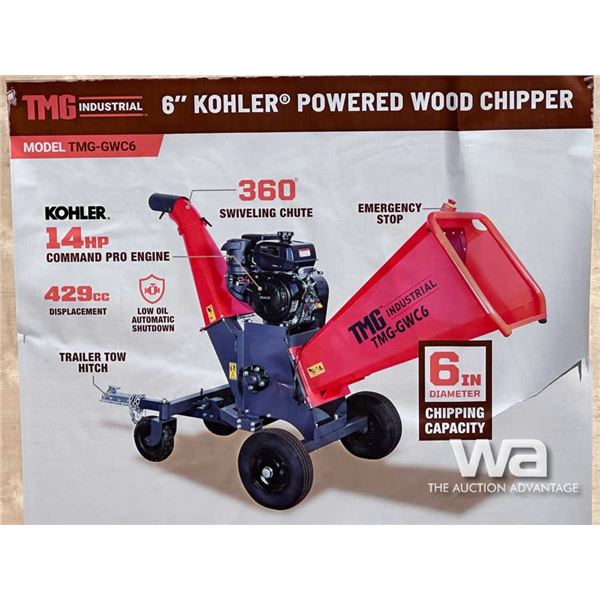 TMG 6 IN. WOOD CHIPPER