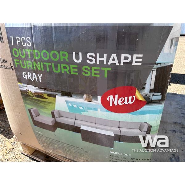 INCOMPLETE OUTDOOR FURNITURE SETS