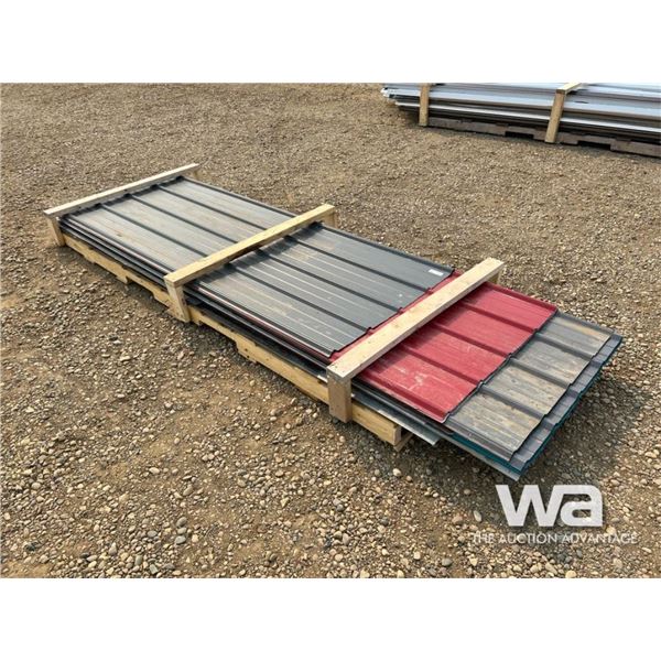 QTY OF STEEL ROOFING/SIDING