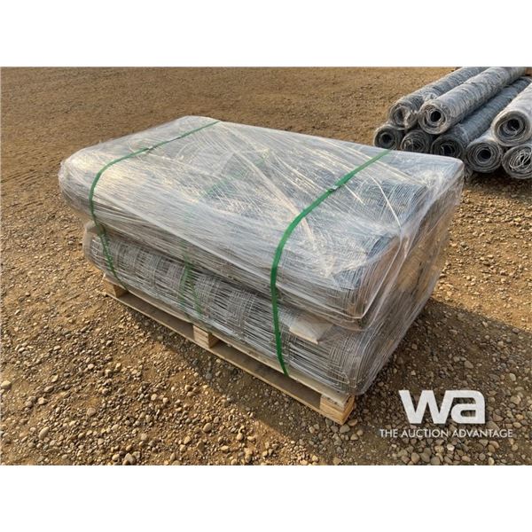 (6) 330 FT. X 4 FT. GALVANIZED FIELD FENCING ROLLS