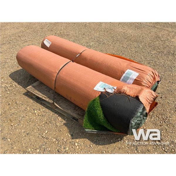(2) ROLLS OF 6.56 X 82 FT. 4 CM GRASS TURF