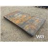 Image 1 : (10) 47.5 X 87 IN. PLATE STEEL
