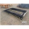 Image 3 : 20 FT. BI-PARTING WROUGHT IRON GATE
