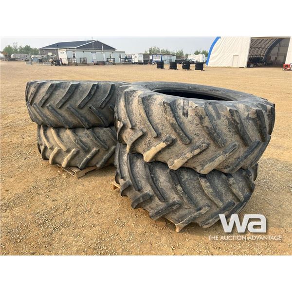 (4) 710/70R38 TRACTOR TIRES