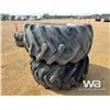 Image 3 : (2) GOODYEAR 30.5L-32 TRACTOR TIRES & RIMS