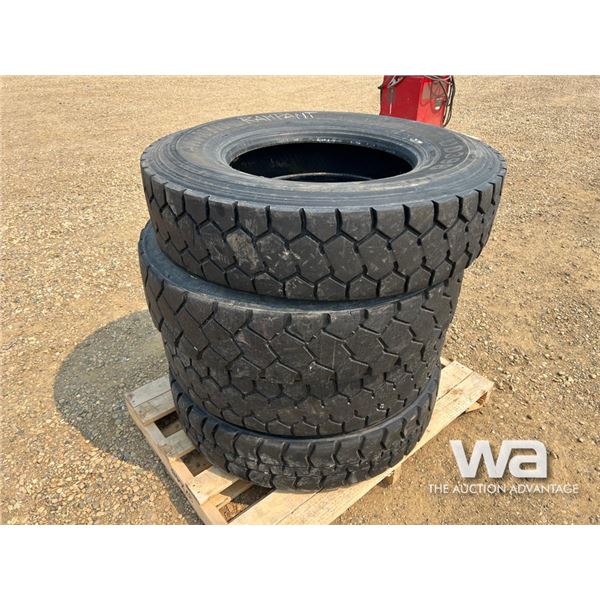 (4) INNING 11R22.5 TRUCK TIRES