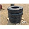 Image 2 : (4) INNING 11R22.5 TRUCK TIRES