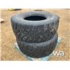 Image 2 : (2) GOODYEAR 425/65R22.5 STEERING TIRES