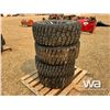 Image 3 : (4) BF GOODRICH 305/60R18 TIRES & RIMS