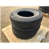 Image 2 : (3) GRIZZLY ST235/80R16 TRAILER TIRES