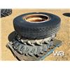 Image 2 : (1) MICHELIN 11R24.5, (2) 9.5/9-24 TIRES AND RIMS