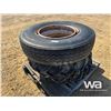 Image 4 : (1) MICHELIN 11R24.5, (2) 9.5/9-24 TIRES AND RIMS