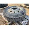 Image 2 : 11R24.5 TRUCK TIRE & ALUMINUM RIM