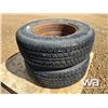 Image 3 : (2) GENERAL GRABBERS 255/70R17 TIRES & RIMS