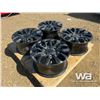 Image 3 : (4) 17 IN. X 9 IN. 6-BOLT RIMS