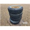 Image 1 : (4) 225/75R15 TIRES