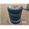 Image 2 : (4) 225/75R15 TIRES