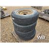 Image 3 : (4) 225/75R15 TIRES